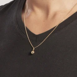 Pendentif Julius Sport Foot Or Jaune