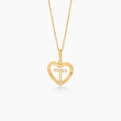 Pendentif Kallistrate Or Jaune Oxyde De Zirconium