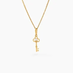 Pendentif Kees Or Jaune Oxyde De Zirconium