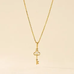 Pendentif Kees Or Jaune Oxyde De Zirconium