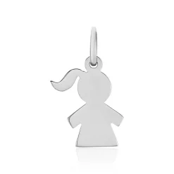 Pendentif Kids Argent Blanc