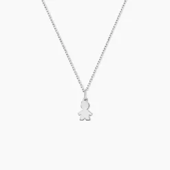 Pendentif Kids Argent Blanc