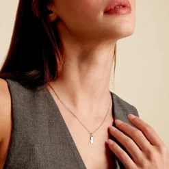 Pendentif Kids Argent Blanc