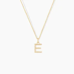 Pendentif Klementine Or Jaune Oxyde De Zirconium