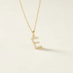 Pendentif Klementine Or Jaune Oxyde De Zirconium