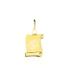 Pendentif Lamie Zodiaque Parchemin Or Jaune