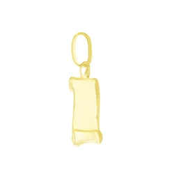 Pendentif Lamie Zodiaque Parchemin Or Jaune