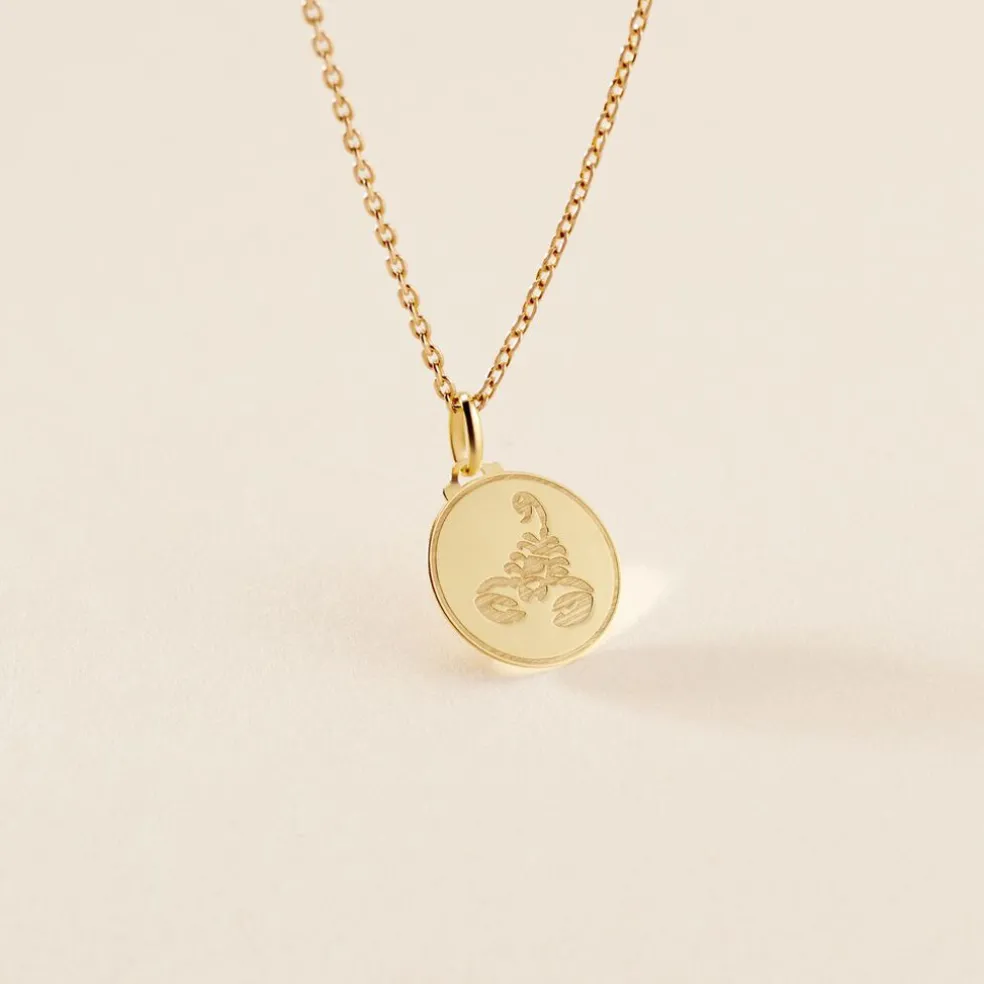 Pendentif Lamie Zodiaque Or Jaune