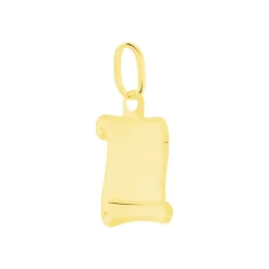 Pendentif Lamie Zodiaque Parchemin Or Jaune