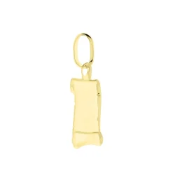 Pendentif Lamie Zodiaque Parchemin Or Jaune
