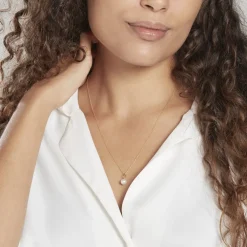 Pendentif Lenonie Or Jaune Perle De Culture