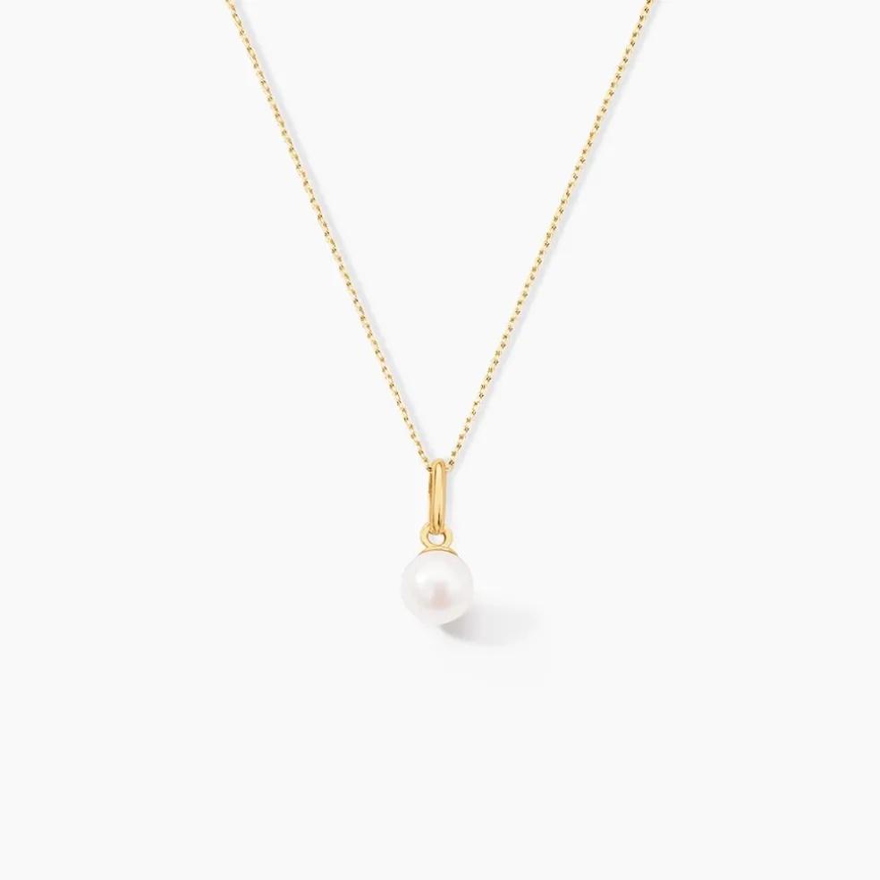 Pendentif Lenonie Or Jaune Perle De Culture