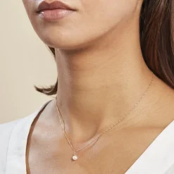 Pendentif Lenonie Or Jaune Perle De Culture