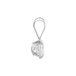 Pendentif Mabila Or Blanc Oxyde De Zirconium