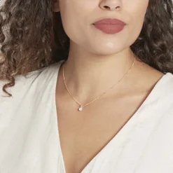 Pendentif Mabila Or Jaune Oxyde De Zirconium