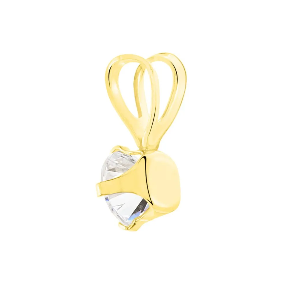 Pendentif Mabila Or Jaune Oxyde De Zirconium