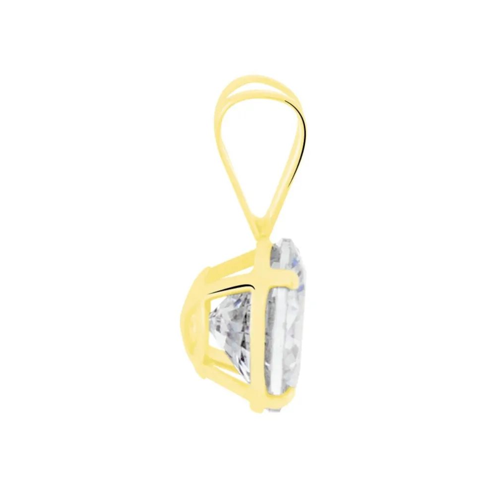 Pendentif Mabila Or Jaune Oxyde De Zirconium