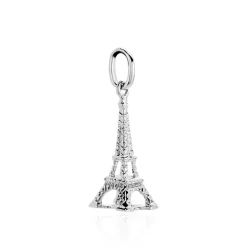 Pendentif Marceau Argent Blanc