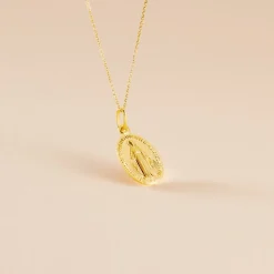Pendentif Marie Or Jaune