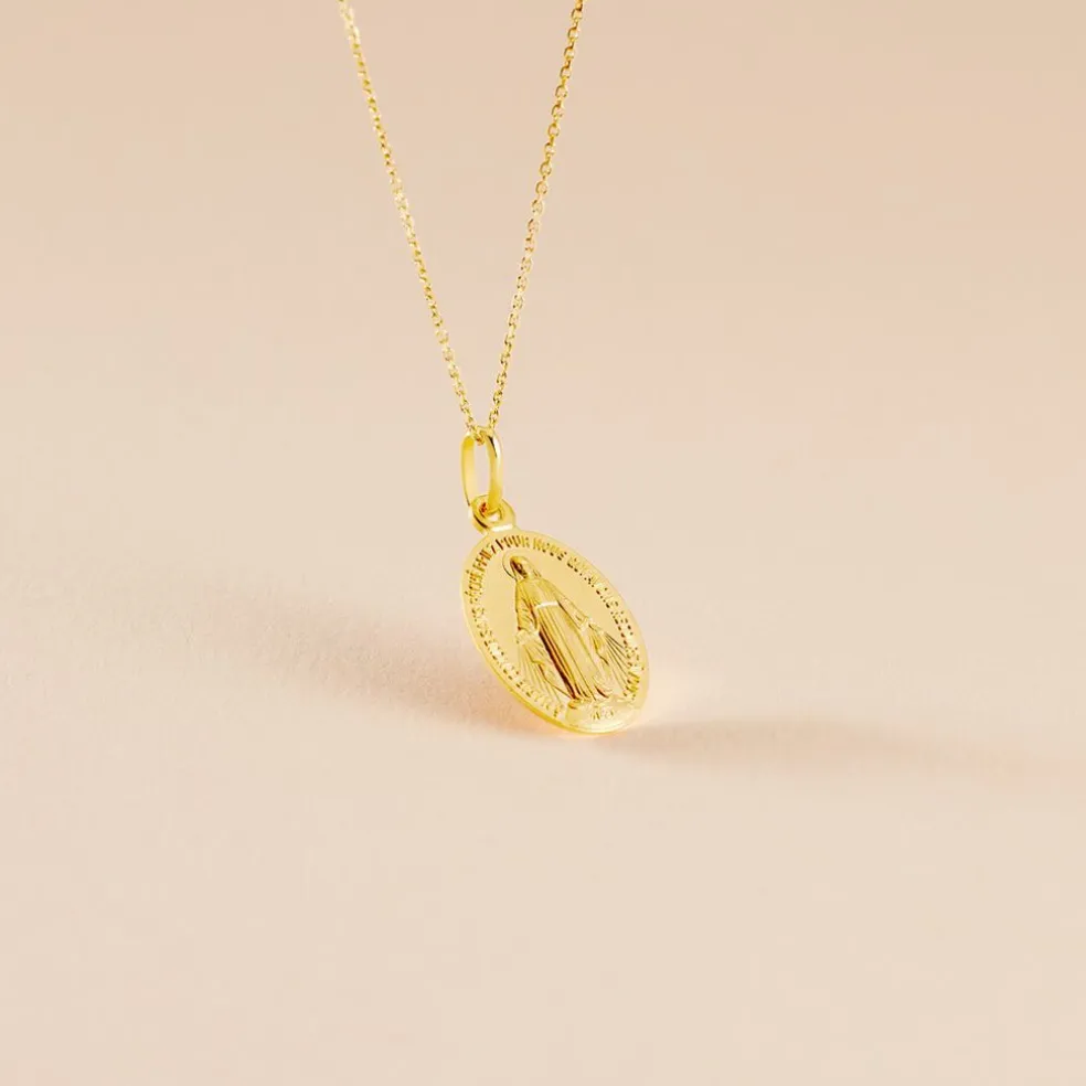 Pendentif Marie Or Jaune