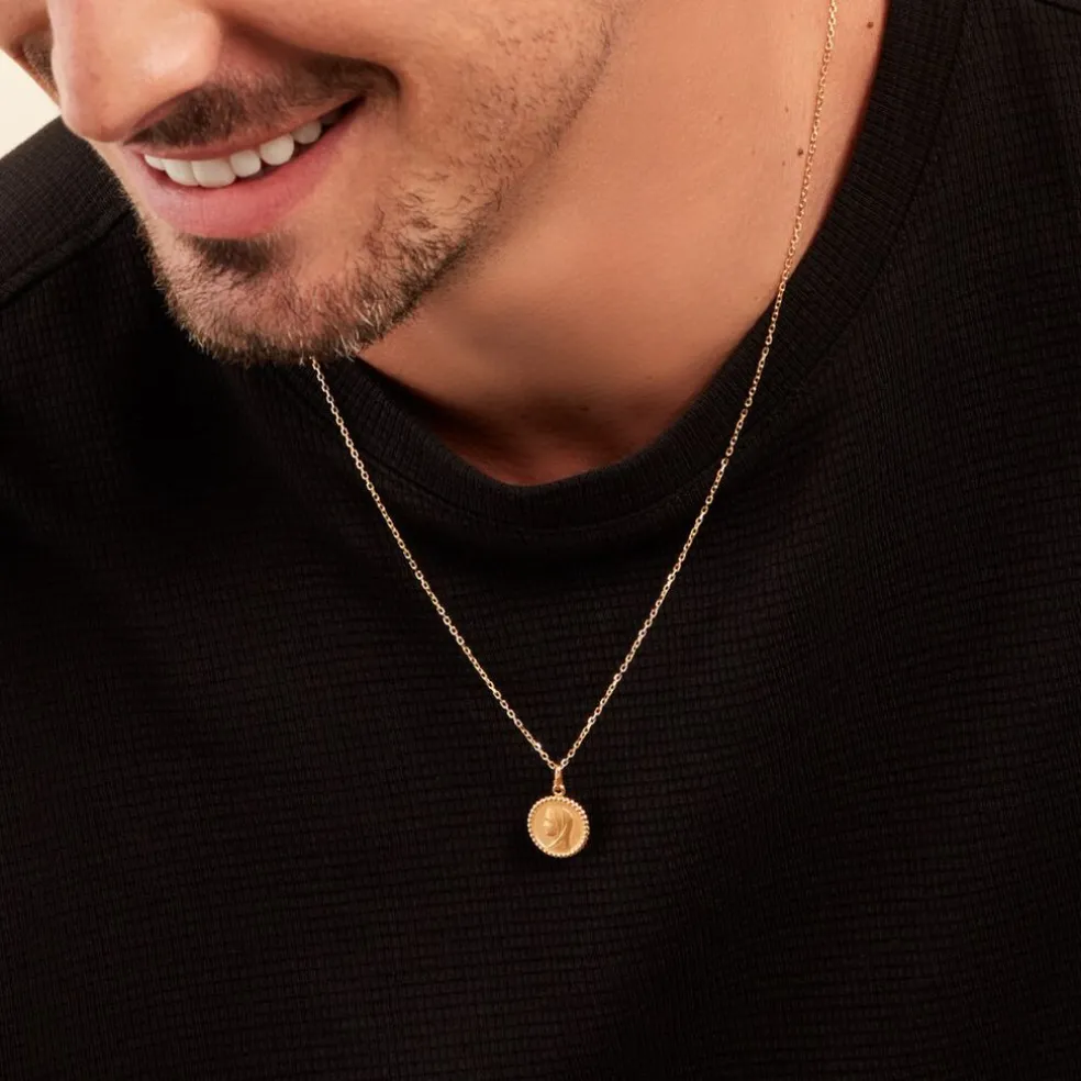 Pendentif Marie Or Jaune