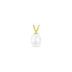 Pendentif Melody Or Jaune Perle De Culture