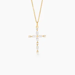 Pendentif Nioclas Or Jaune Oxyde De Zirconium