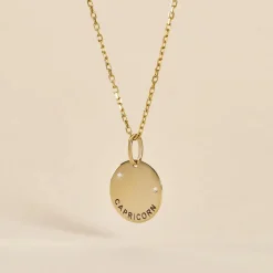 Pendentif Or Jaune Astraea Oxyde De Zirconium