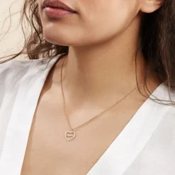 Pendentif Or Jaune Derry Oxyde De Zirconium