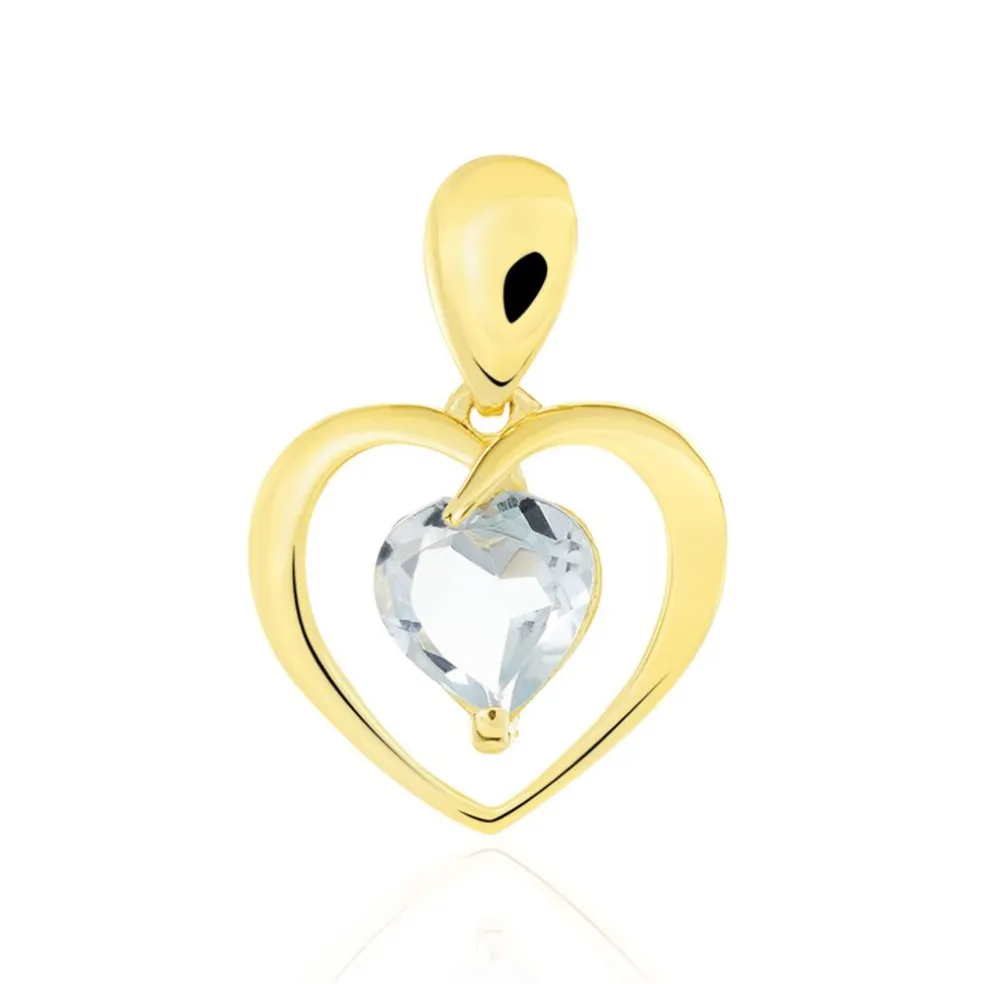 Pendentif Or Jaune Gurvan Topaze