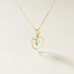 Pendentif Or Jaune Gurvan Topaze