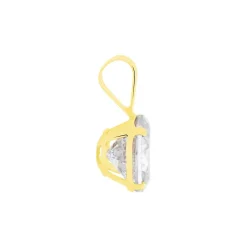 Pendentif Or Jaune Oxyde De Zirconium