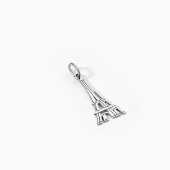 Pendentif Paco Argent Blanc