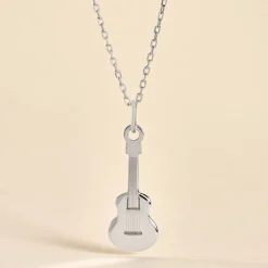 Pendentif Paoli Argent Blanc