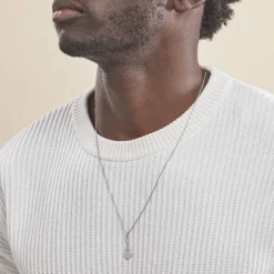 Pendentif Paoli Argent Blanc