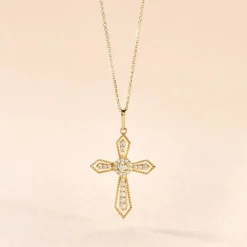 Pendentif Phrixus Or Jaune Oxyde De Zirconium