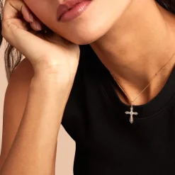 Pendentif Phrixus Or Jaune Oxyde De Zirconium