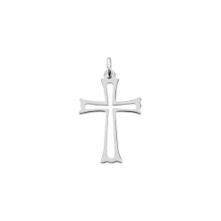 Pendentif Romayssa Argent Blanc