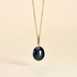 Pendentif Severiane Or Jaune Perle De Culture