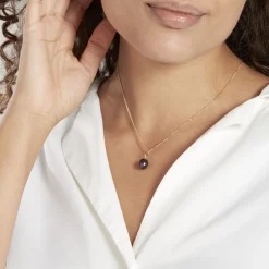 Pendentif Severiane Or Jaune Perle De Culture