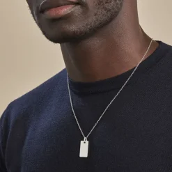 Pendentif Tao Argent Blanc