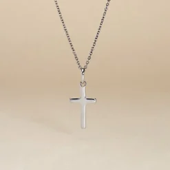 Pendentif Tifene Argent Blanc