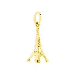 Pendentif Tour Eiffel Or Jaune