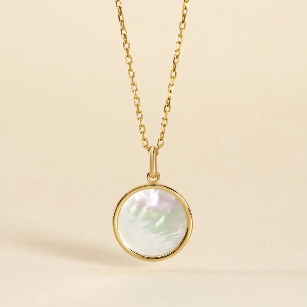 Pendentif Ultane Or Jaune Nacre