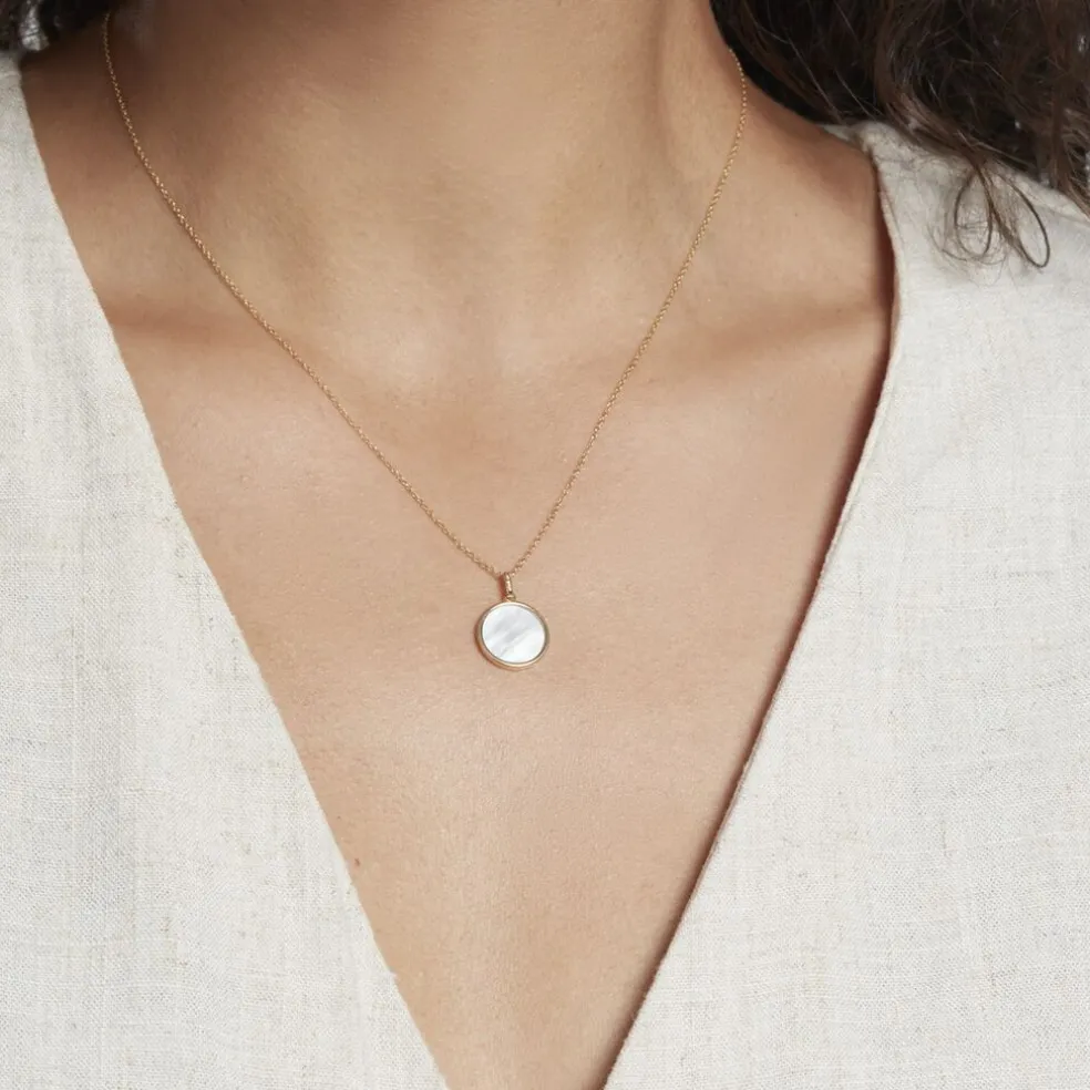 Pendentif Ultane Or Jaune Nacre