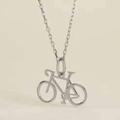 Pendentif Vince Argent Blanc