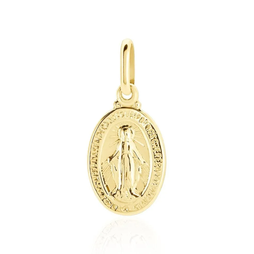 Pendentif Virgee Or Jaune