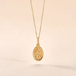 Pendentif Virgee Or Jaune