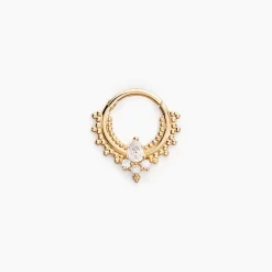 Piercing Ailbhe Or Jaune Oxyde De Zirconium