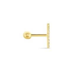 Piercing Barak Or Jaune Oxyde De Zirconium